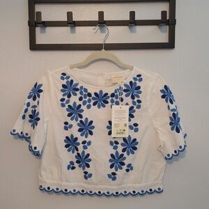 NWT SEZANE ENALINE BLOUSE